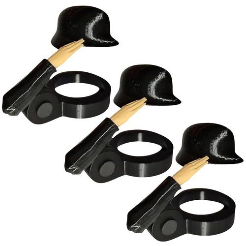 Hot 3pk soldat salute bierhelm - hot,