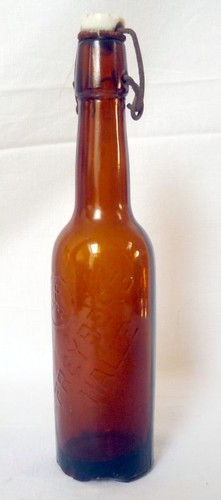 Beer bottle lock freyberg - bottle, u-lock
