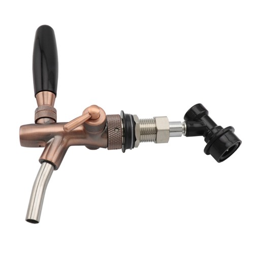 Adjustable draft beer - adjustable, tap