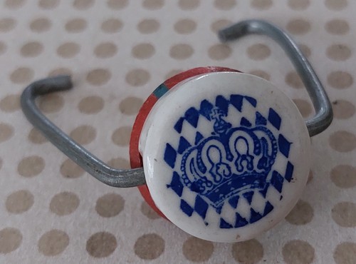 Older porcelain clasp - 1x, franz