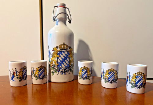 Stoneware set bavarian - -,