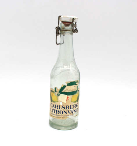 Carlsberg beer bottle antique - carlsberg,