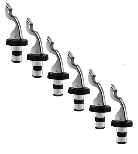 Wein flaschenverschluss mit - 6x,