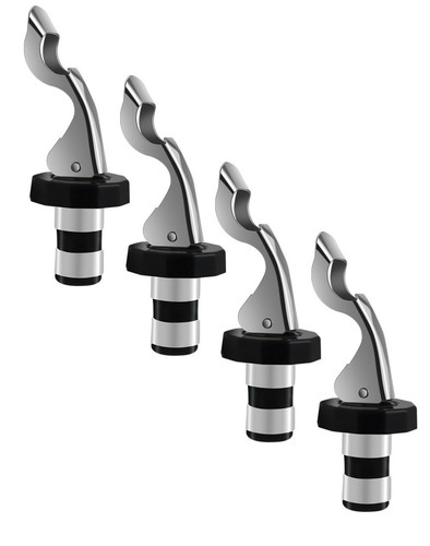Wein flaschenverschluss mit - 4x,