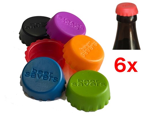 Silikon kronenkorken - 6x,