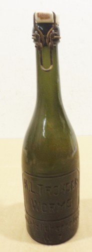 Antique vintage brown beer - antique,
