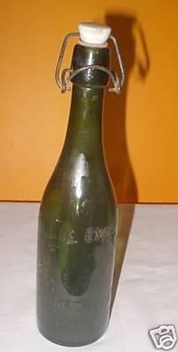 Beer bottle clip cap brewery