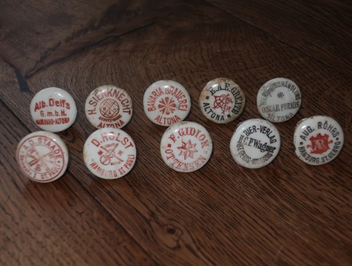 10x brewery beer bottle caps