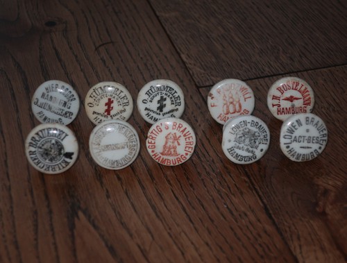 10x brewery beer bottle caps