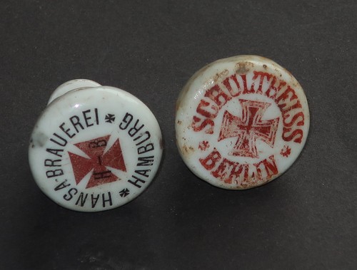 Brewery beer bottle - x, caps